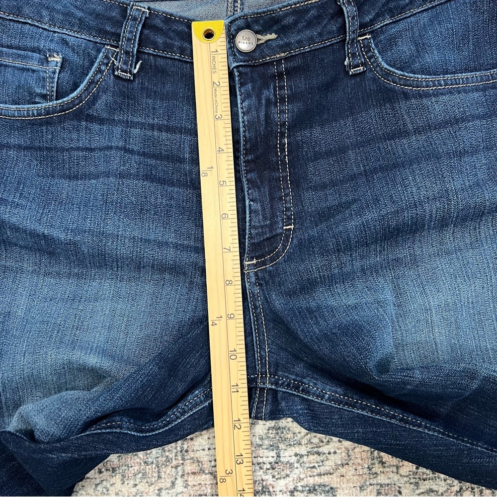Lee Riders Bootcut Jeans Womens 16 Long Mid Rise Stretch - Picture 10 of 14